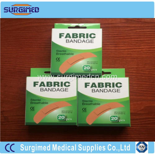 Adhesive Wound Plaster Plain Fabric